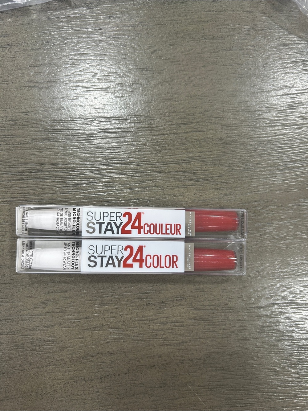 2X Maybelline SuperStay 24 Color Liquid Lipstick #035 keep it red 🌺 FIRM PRICE 🌺